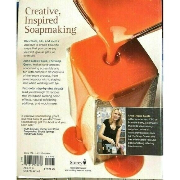 Soap Crafting Step-By-Step Techniques For Making 31 Unique Soaps Crafts Book New - Picture 2 of 8